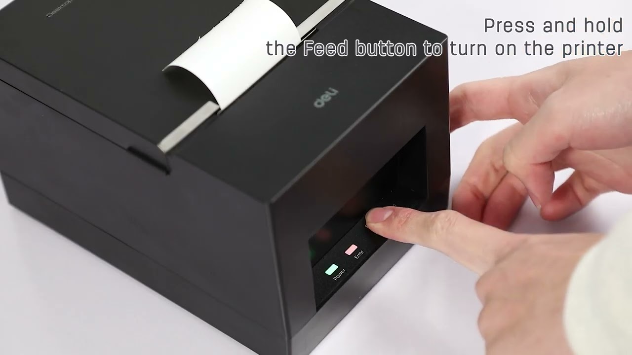 deli E581PW label printer