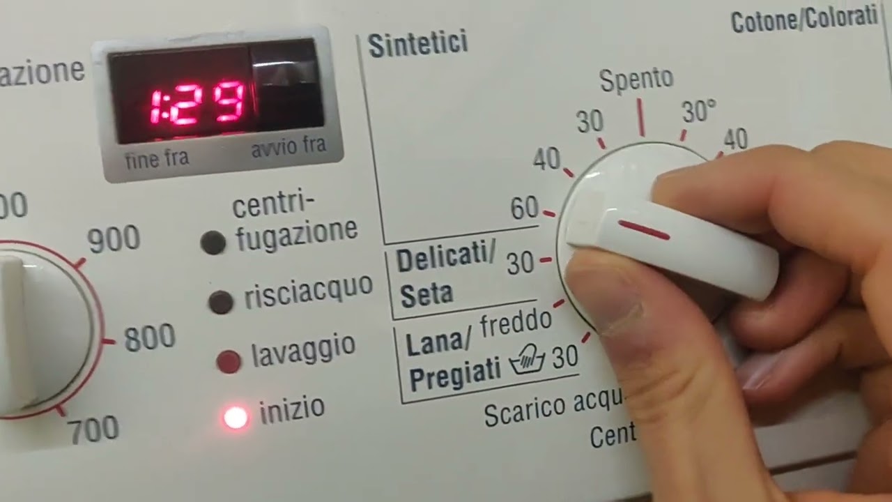 BOSCH MAXX 4 SLIM - Programmi di lavaggio