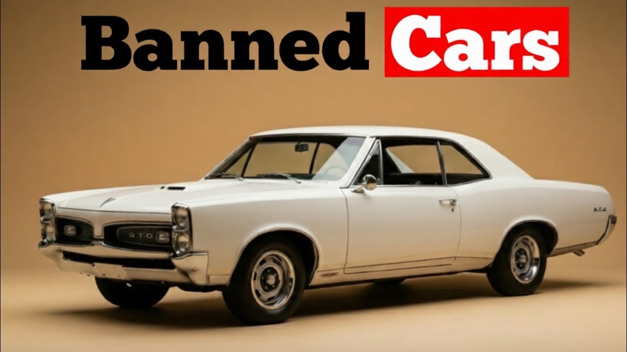 10 Cars That Were BANNED in the 1960s