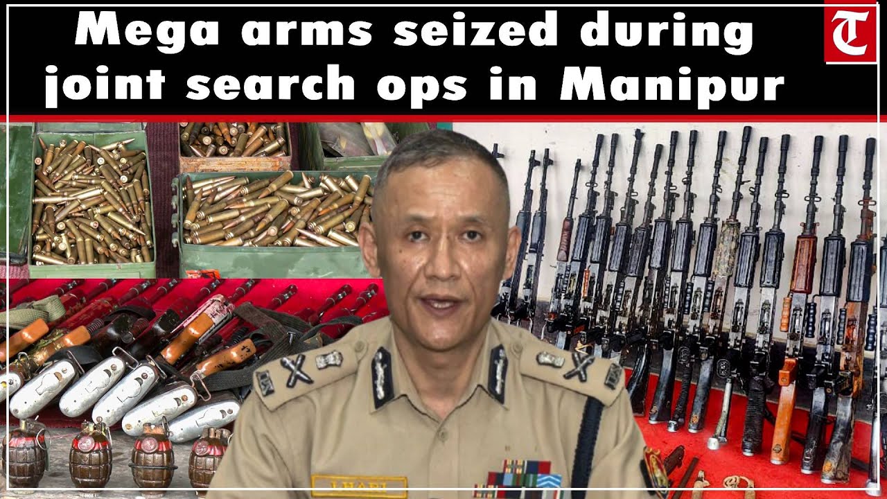 &lsquo;Major achievement,&rsquo; mega arms seized during joint search operations in Manipur