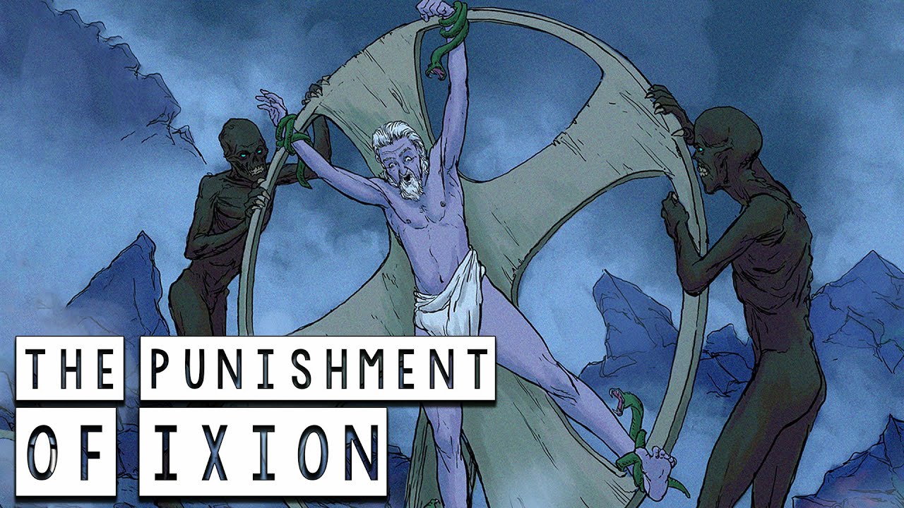 The Punishment of Ixion - The Man who desired the wife of Zeus - Greek Mythology in Comics