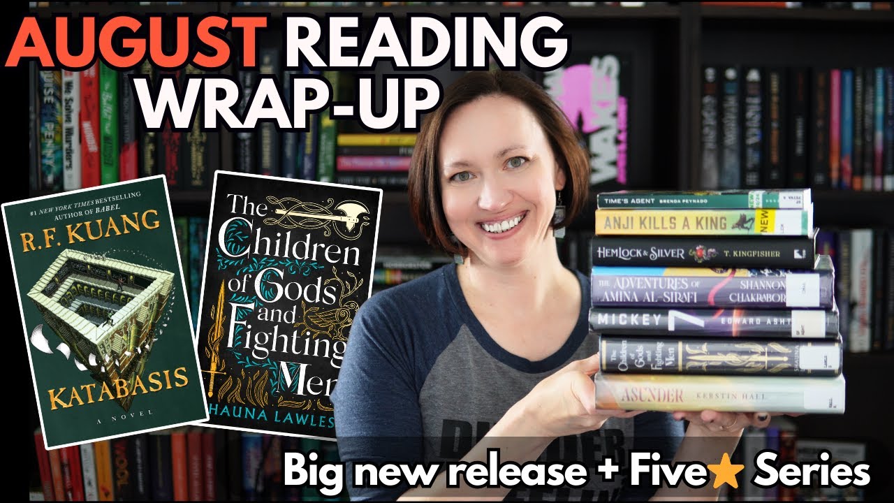 August Reading Wrap-Up | Katabasis, Gael Song + Best/Worst Reads