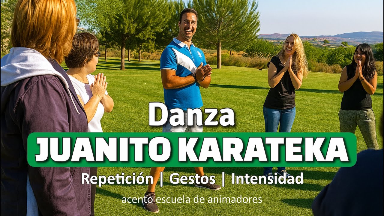 Danza 𝐉𝐔𝐀𝐍𝐈𝐓𝐎 𝐊𝐀𝐑𝐀𝐓𝐄𝐊𝐀. Canción de Campamento | Recreativa | Dinámica de Animación de Grupo