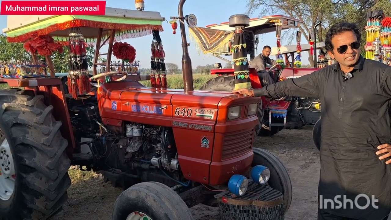 Tractor for Sell MF 385 FIAT 640 Ch Khalid Attowala Kharian Dinga road 03073391019