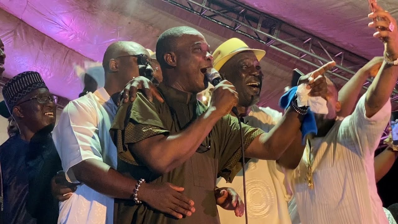 K1 DE ULTIMATE PERFORM THE BEST OF EYO ANTHEM AT SURULERE OLD SCHOOL NIGHT FIESTA 