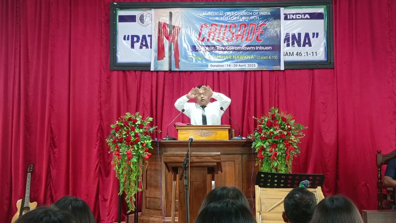 Tv. Sinchunghnung Sinate Good Friday Morning Sermon