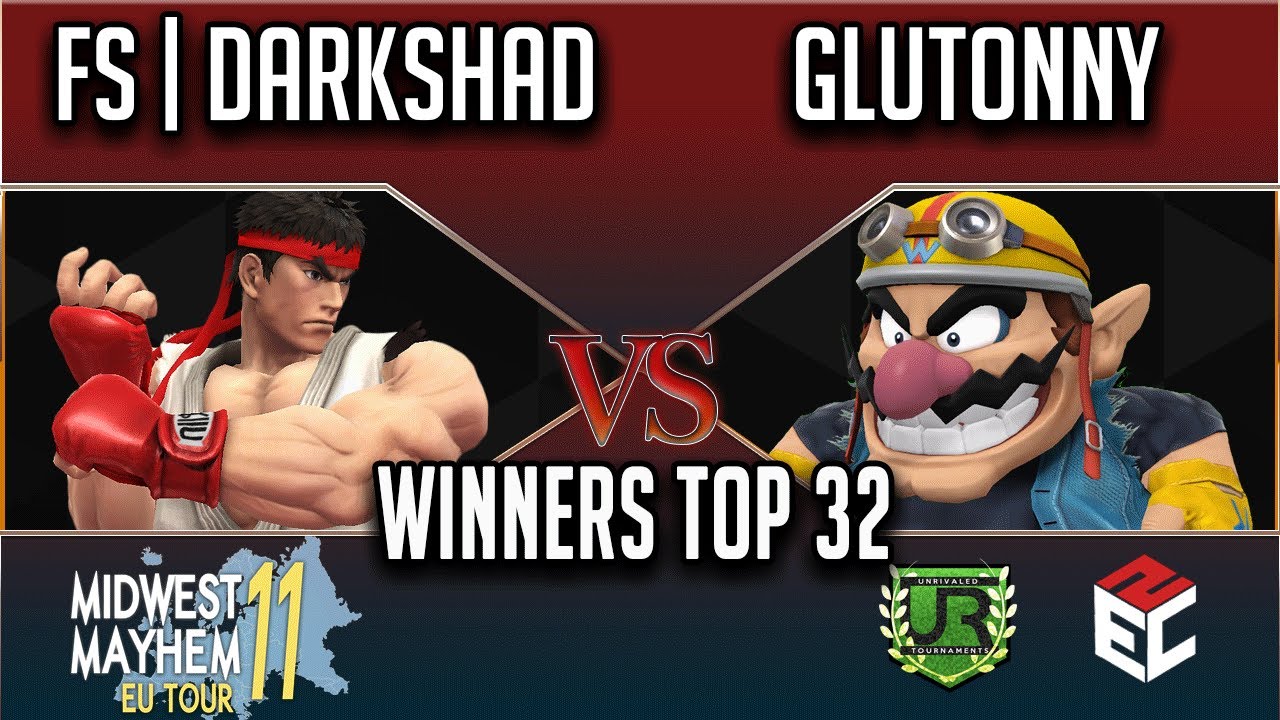 Midwest Mayhem 11 WINNERS TOP 32 - FS | Darkshad (Ryu) vs Glutonny (Wario)