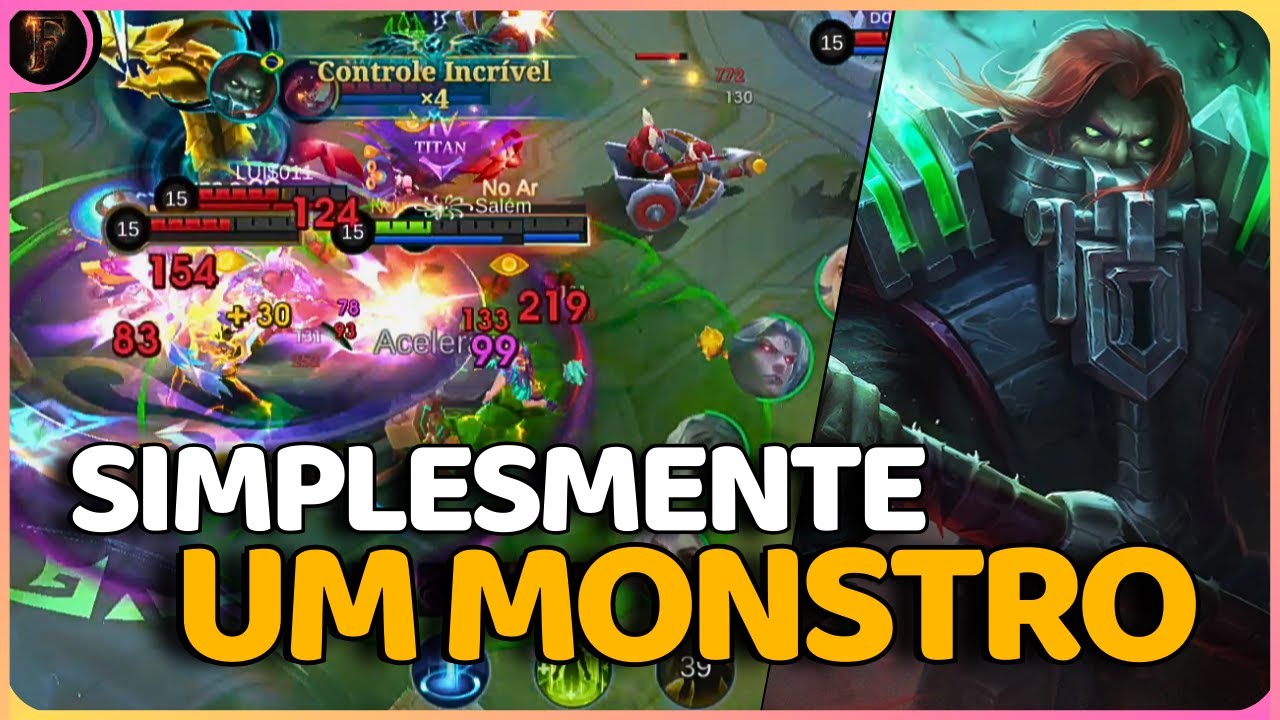 TANKA MAIS QUE TANK E BATE MAIS QUE SOLDADO, TERIZLA O PAI DO EXP - TERIZLA GAMEPLAY |Mobile Legends