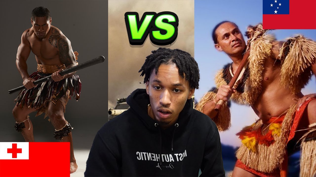 American Reacts to the TONGAN vs SAMOA WAR!!
