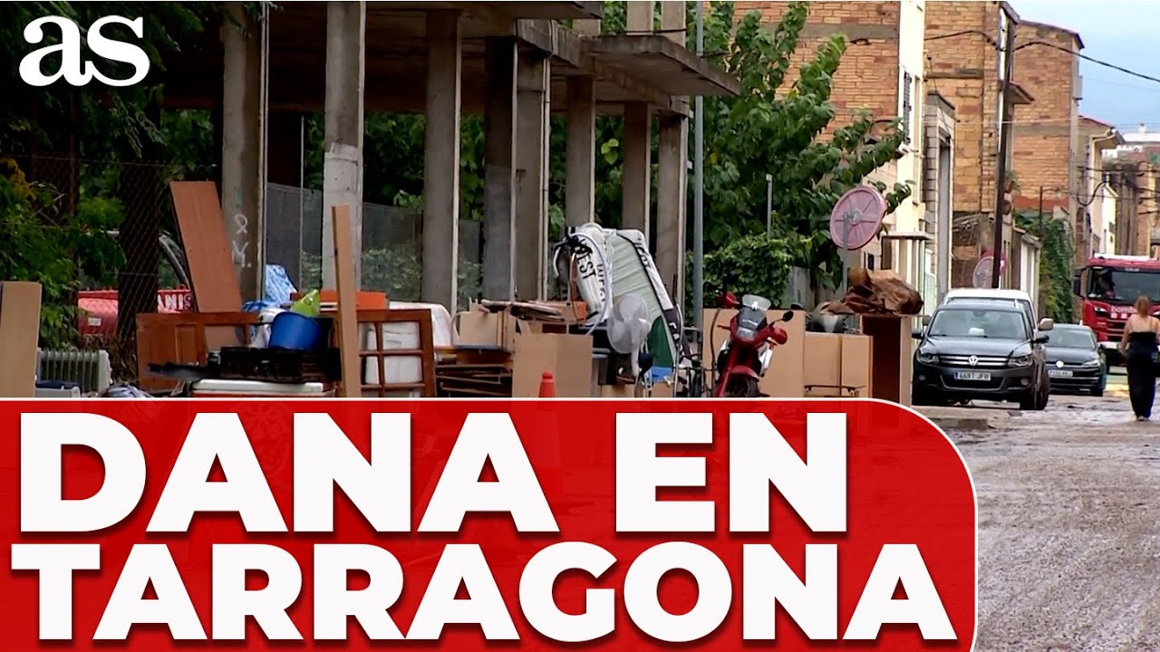 Los DESPERFECTOS de la DANA ALICE a su paso por TARRAGONA