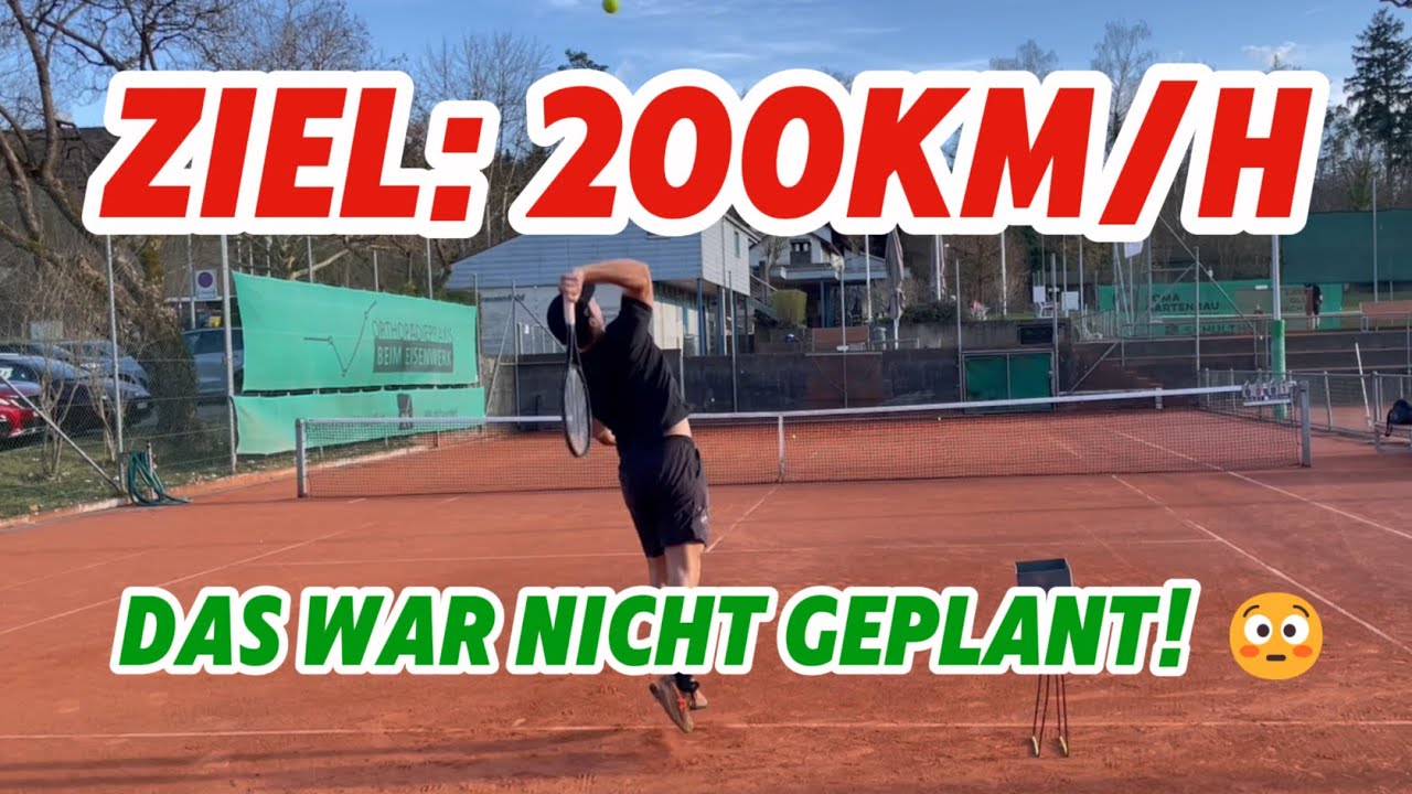 Der Weg zum 200 km/h-Aufschlag 4/12: Damit hat NIEMAND gerechnet...