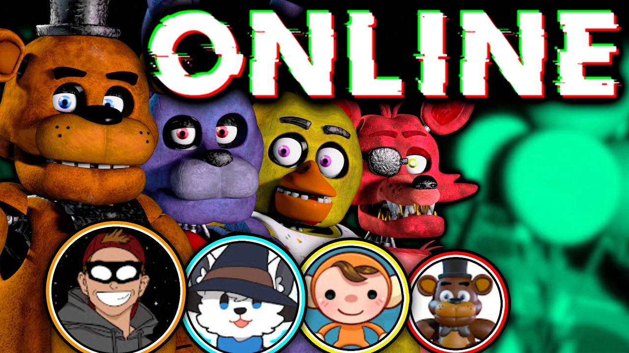 Меня заставили играть в FNAF ONLINE
