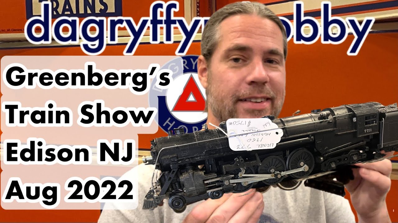Greenberg’s Train Show Edison NJ August 2022 - Get a look at what’s for sale and the club layouts
