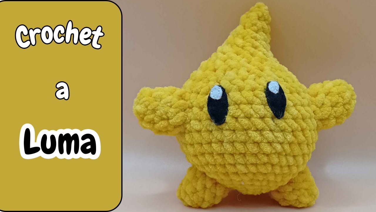How to crochet a Luma Mario  | amigurumi | free pattern | step by step