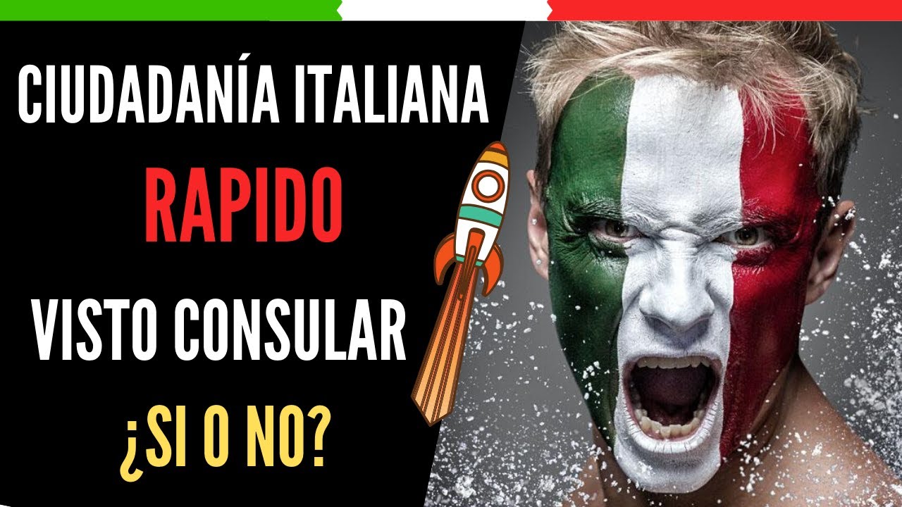 VISTO CONSULAR Ciudadanía Italiana ¿SI o NO?