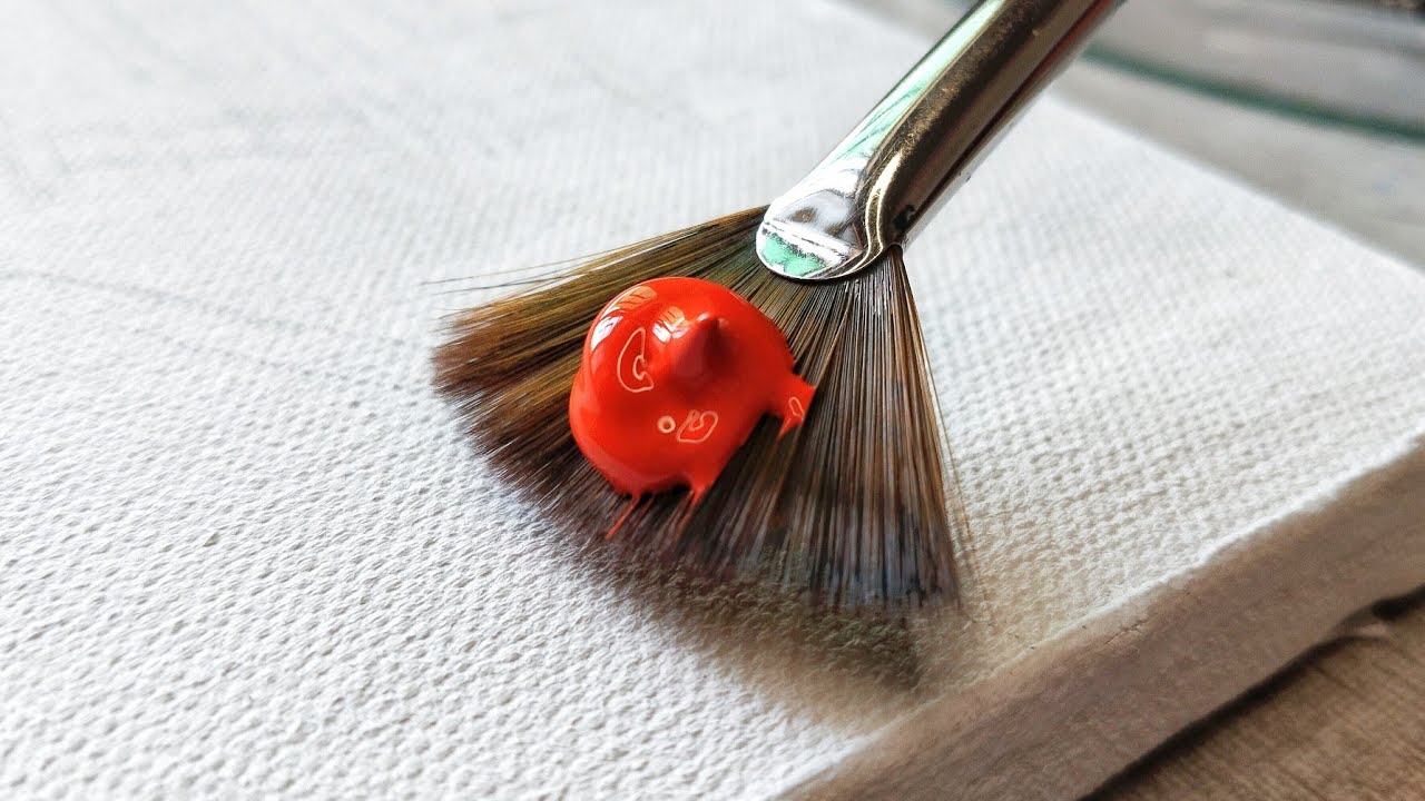 #Acrylic painting ideas on canvas | Acrylic Painting for Beginners 