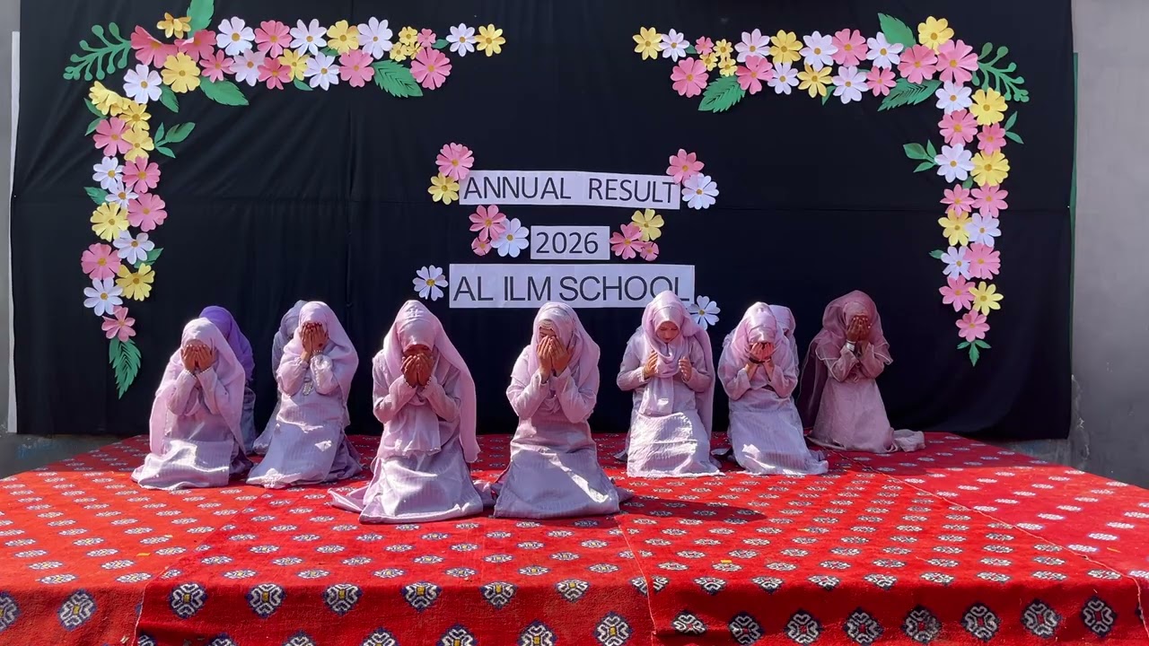 Excellent performance on Beti(Beti tu ha Allah ka anmol khazana) AL ILM SCHOOL JHARI KASS.