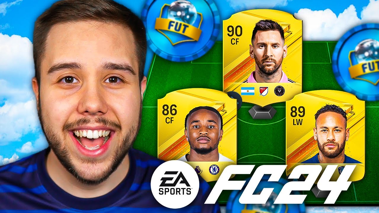 90 Messi, 89 Neymar & 86 Nkunku 🤩 EAFC 24 Ultimate Team