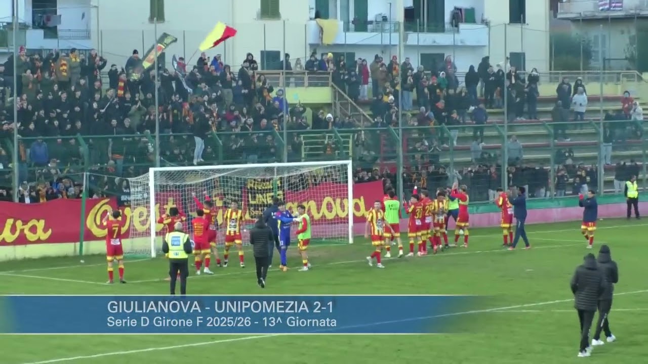 Giulianova - Unipomezia 2-1
