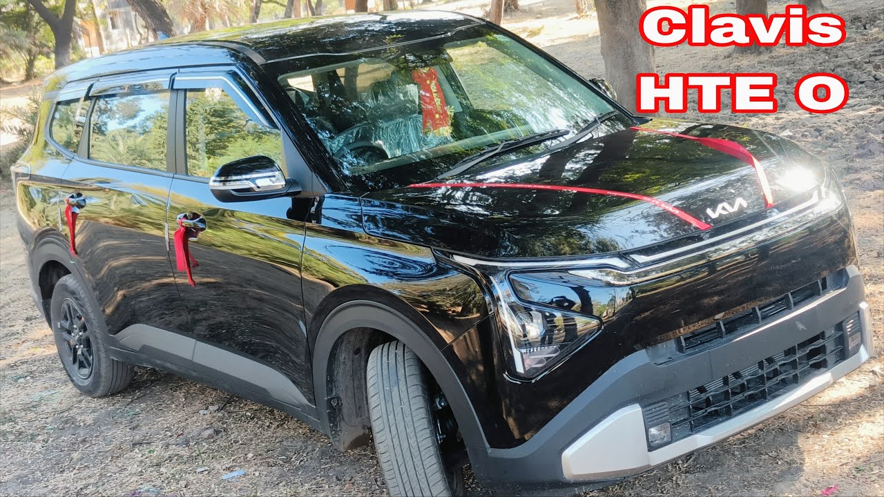 Kia. Carens clavis HTE O Petrol Variant Full Review