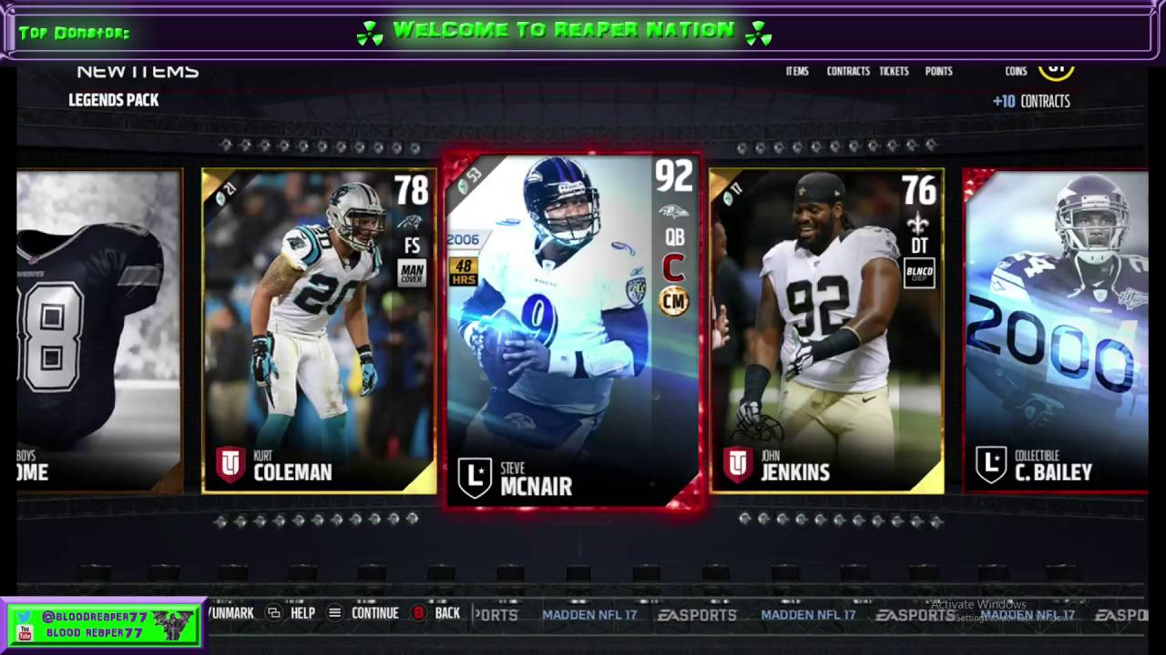 48 hr McNair Pull. Insane Reaction!!! : Madden 17 : MUT 17