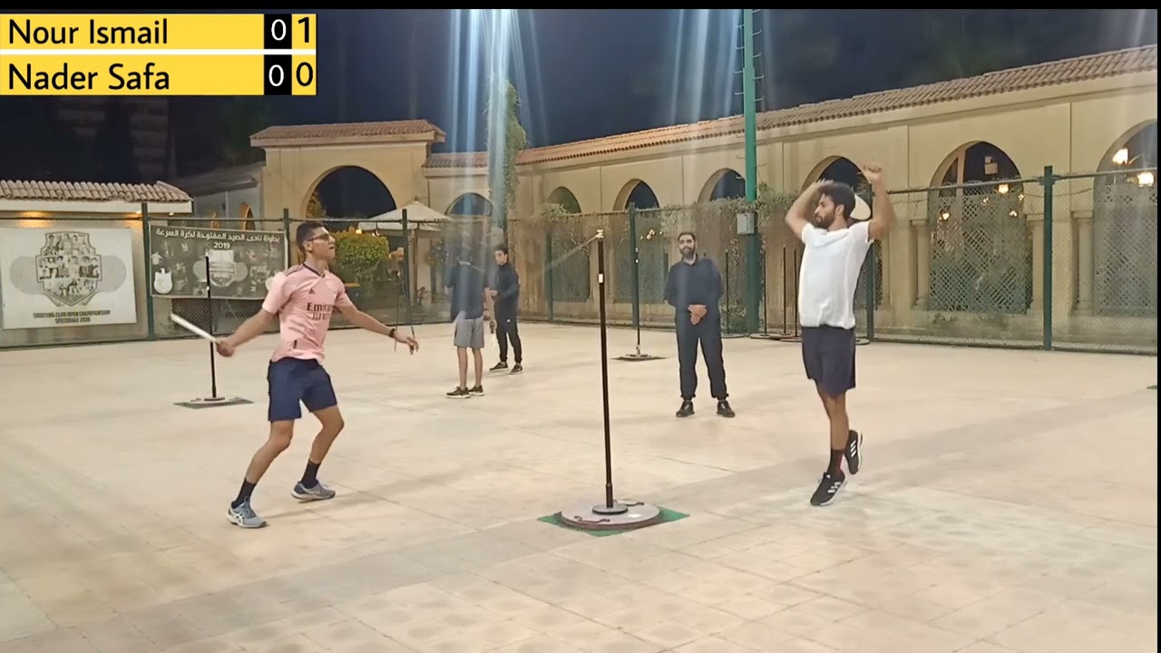 SPEEDBALL- NATIONAL TEAM SINGLES QUALIFICATIONS 2024 | Nour Ismail VS Nader safa #sports #speedball
