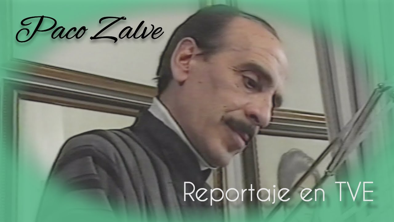 🎨 PACO ZALVE - Reportaje en TVE (1990)