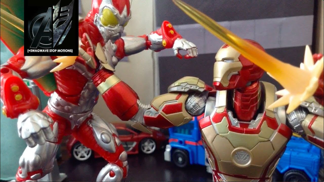Ironman Stop Motion- Ironman vs [Ultimate] Beetle
