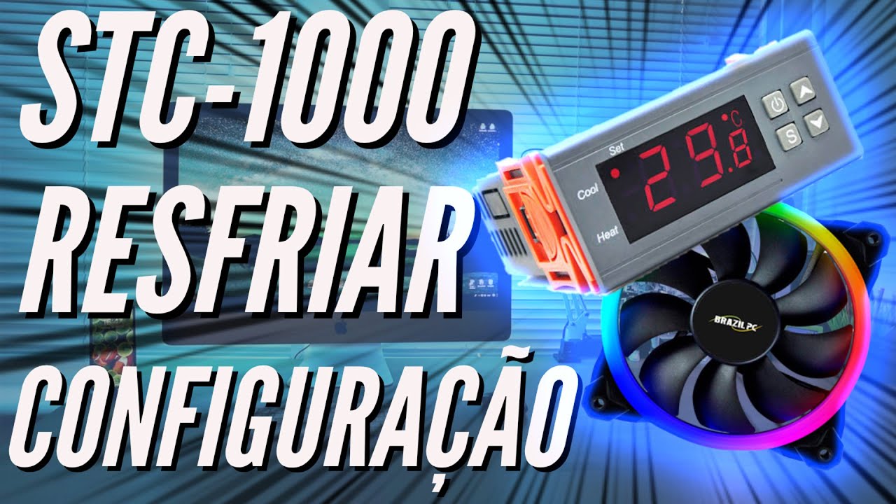 STC-1000 - COMO CONFIGURAR PARA RESFRIAMENTO❄️  (COOLER/VENTOINHA)