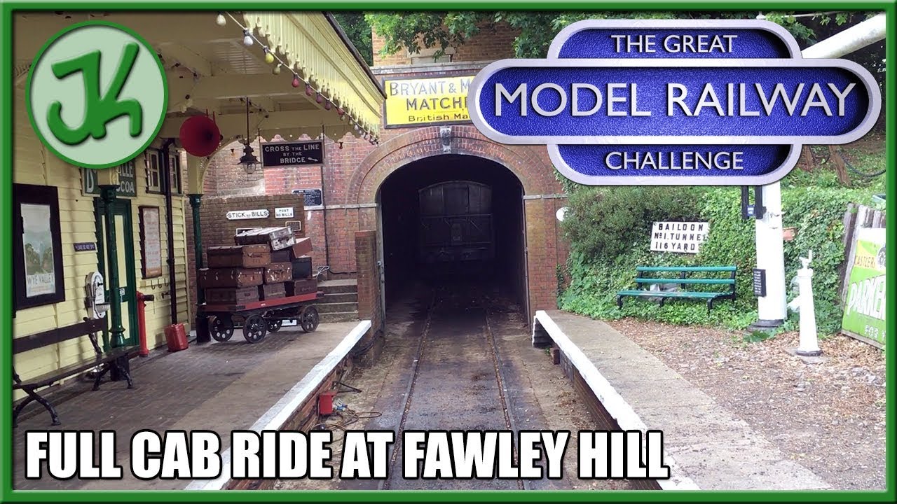 Great Model Railway Challenge Team Goes For A Cab Ride at Fawley Hill