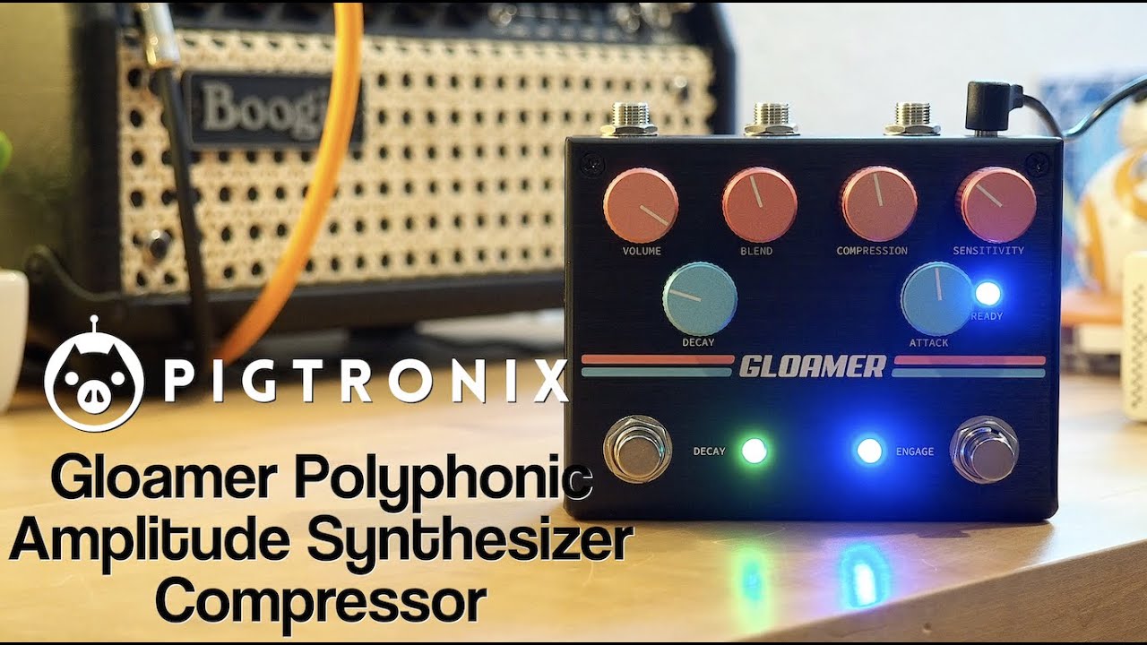 Pigtronix Gloamer Polyphonic Amplitude Synthesizer Compressor