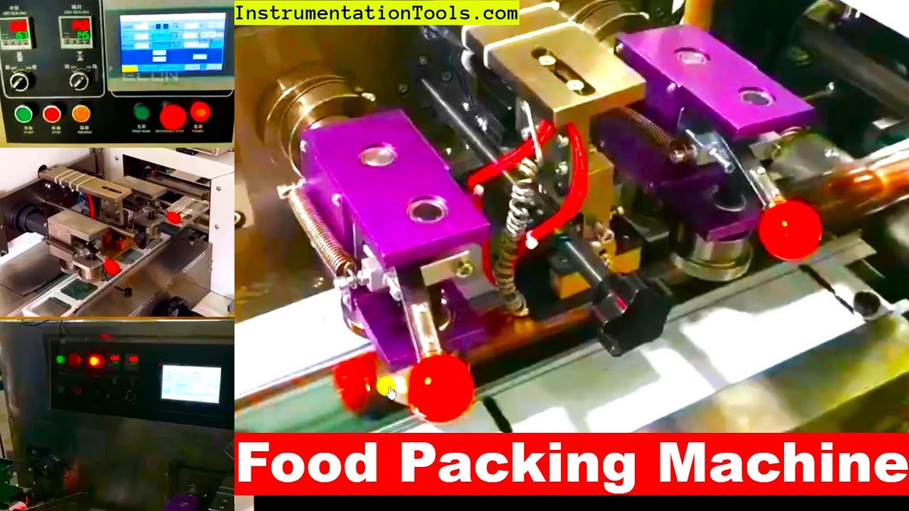 Food Packaging Machine - PLC, HMI, Servo Drives and Motors