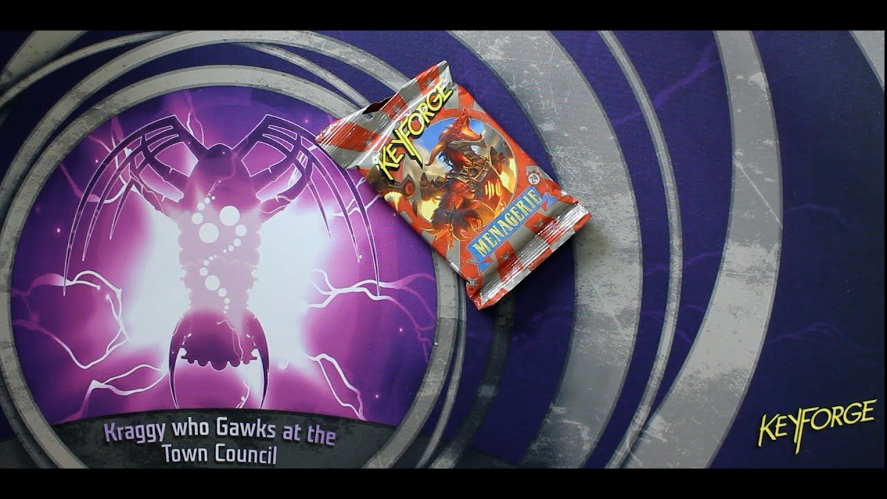 Keyforge - Menagerie Deck Opening and Analysis