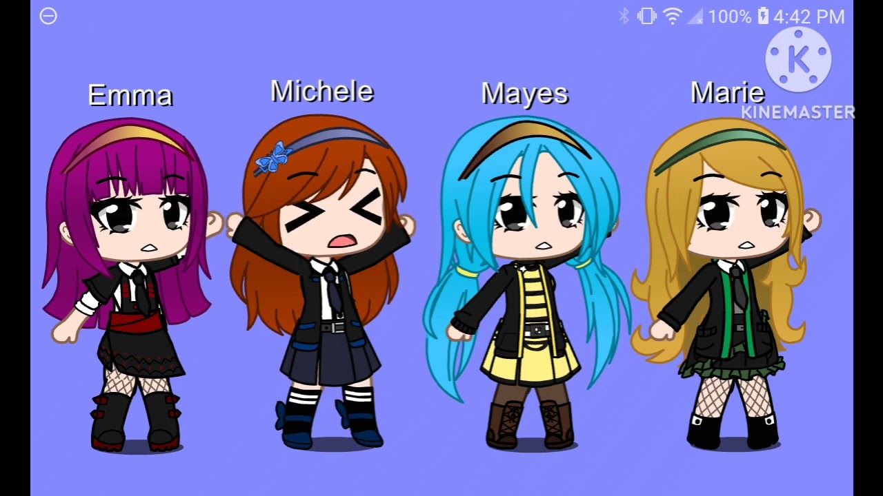 The Japanese girls sing MAGIC by ARTBEAT gacha club