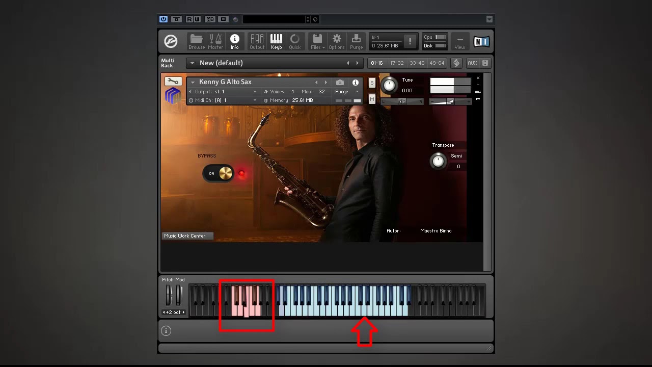 Native Instruments Kontakt 5 | FREE Kenny G Alto Saxophone Sample Library
