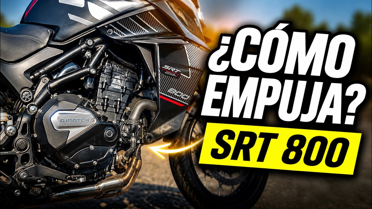 EL MOTOR - PURO POWER!!! (CLIP DE REVIEW QJ SRT 800 SX)