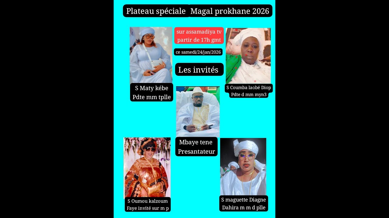 🔴DIRECT - Plateau Spécial - Magal Porokhane 2026