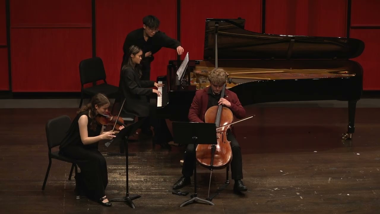 U of Iowa Chamber Music: Paul Schoenfield - Café Music, I. Allegro. II. Rubato, andante moderato