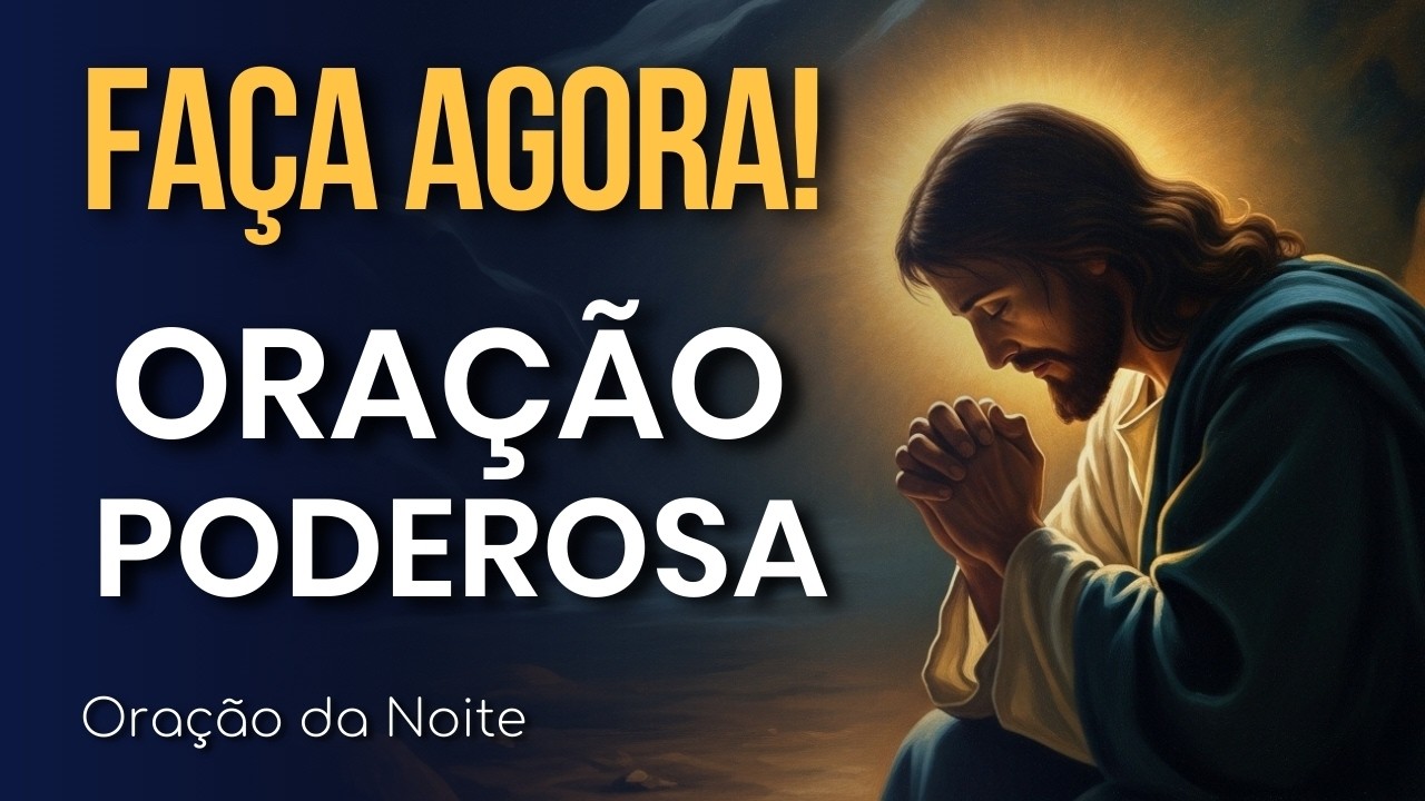 ORAÇÃO DA NOITE PARA DORMIR EM PAZ E ACALMAR O CORAÇÃO.
