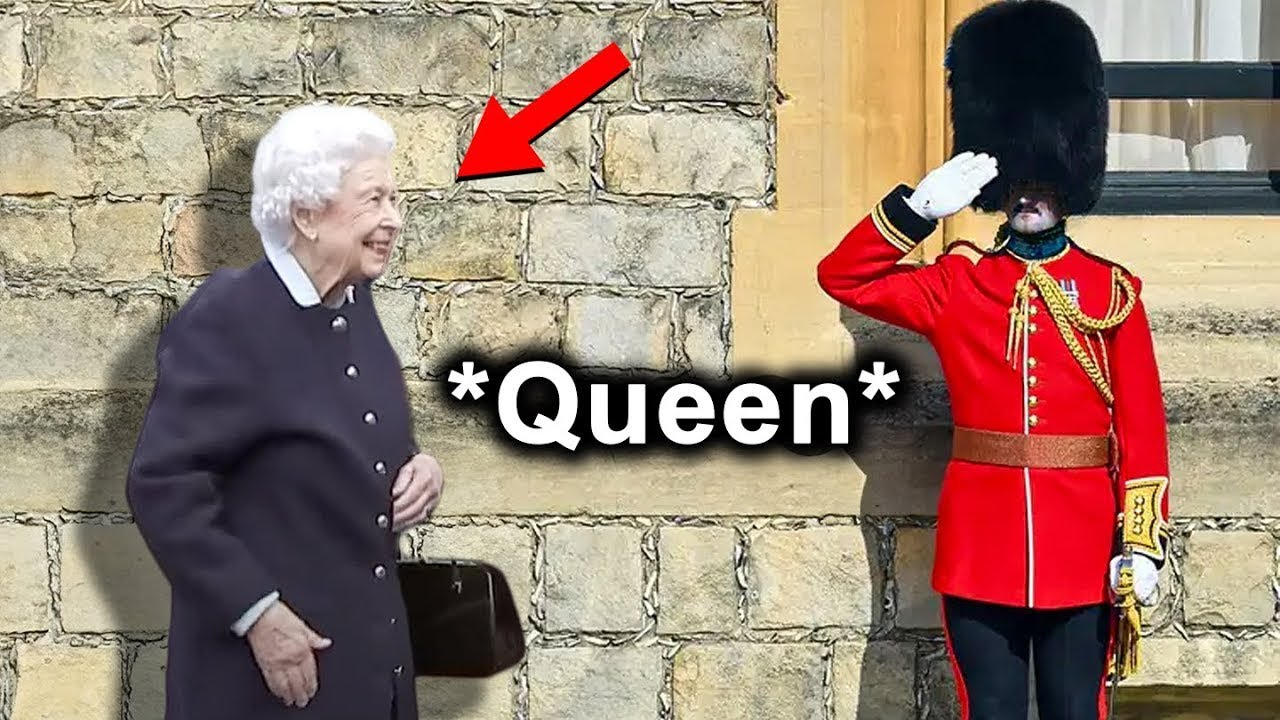 When Royal Guards Meet THE QUEEN!