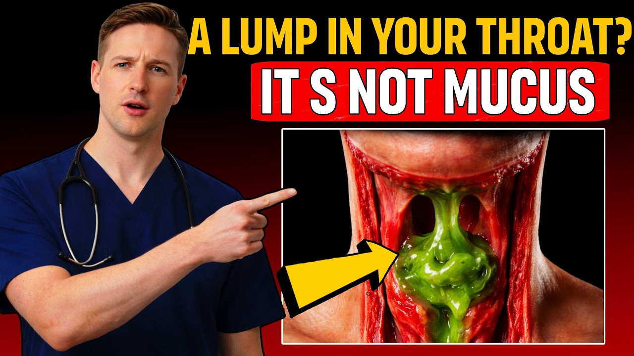Phlegm stuck in your throat that won't come out It's not mucus… It's THIS (And nobody tells you)
