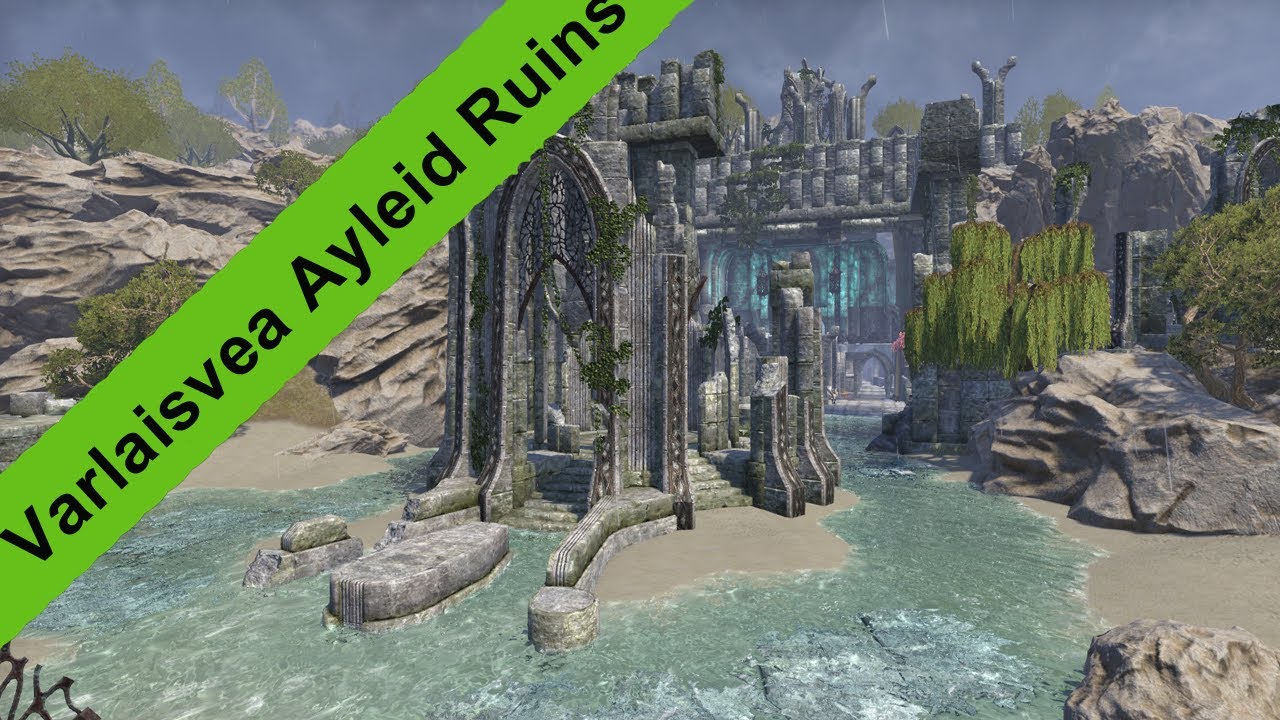 ESO Housing: Varlaisvea Ayleid Ruins (This One is Heaven)