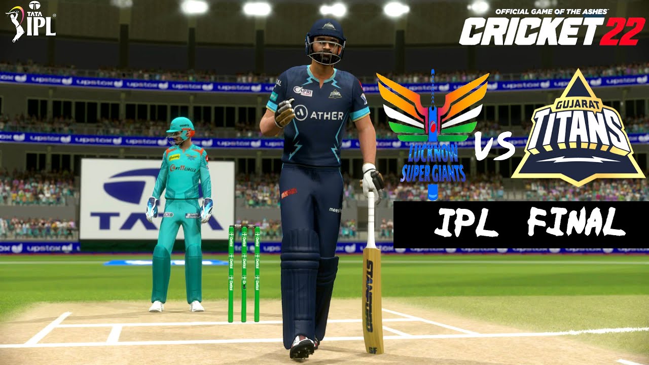 Lucknow Super Gaints vs Gujarat Titans Final IPL Match 2022 - Cricket 22 Gameplay 1080P 60FPS