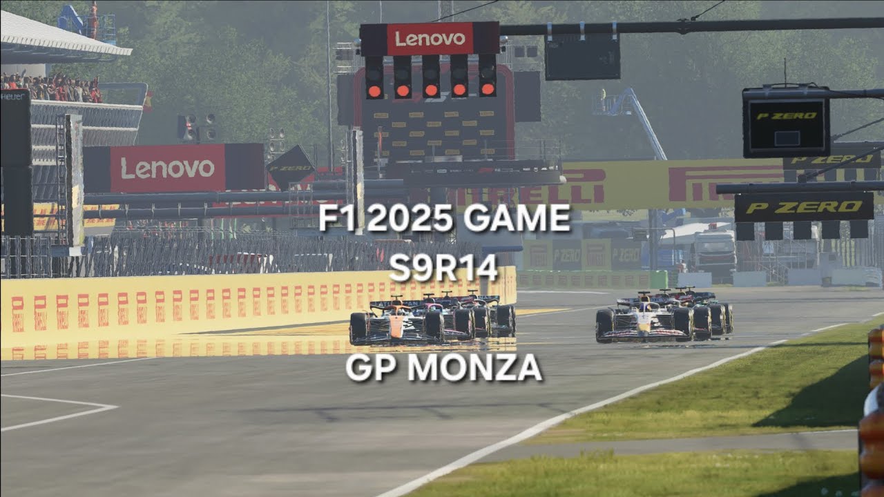 S9R14 - F1 25 GP MONZA - F1 2025 GAME - BROKKENPILOTEN 18.7