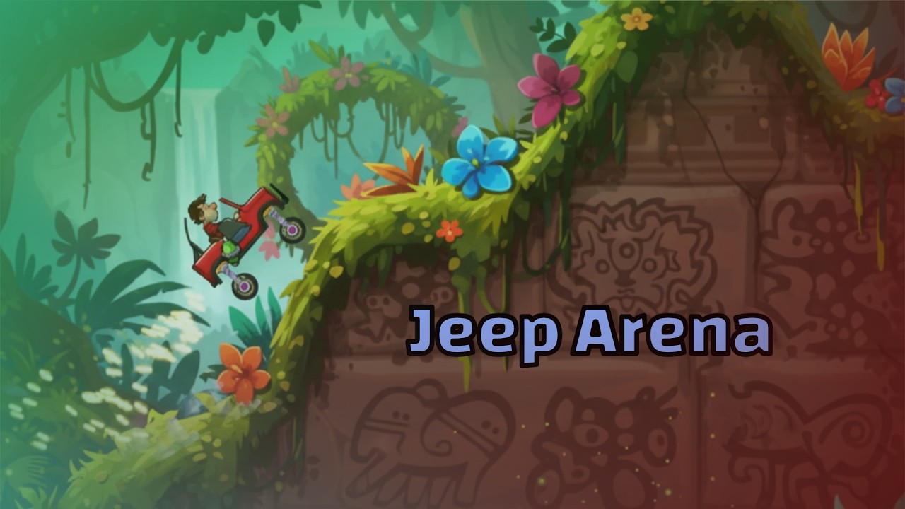[TAS] Jeep Passes the Limit in Arena?! | Hill Climb Racing 2