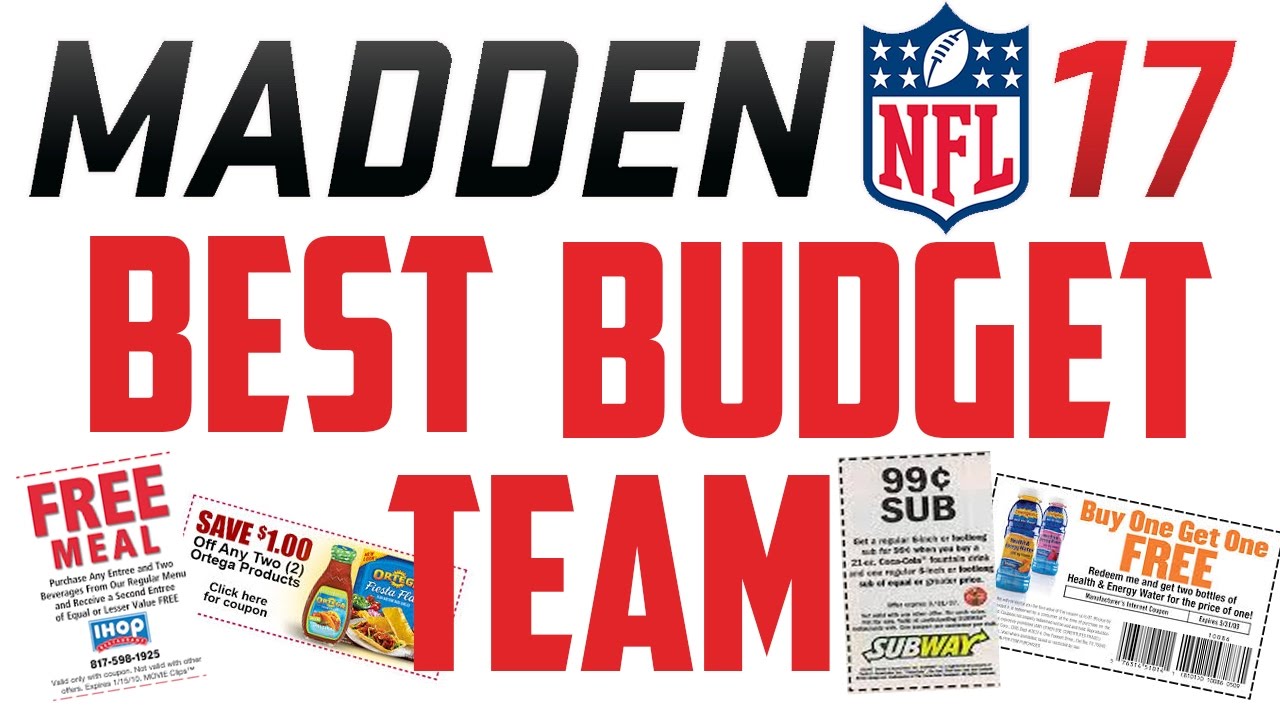 THE BEST BUDGET TEAM IN MUT 17 - 250,000 coin budget