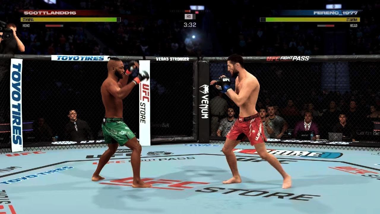 EA SPORTS UFC 5 Allen war fail