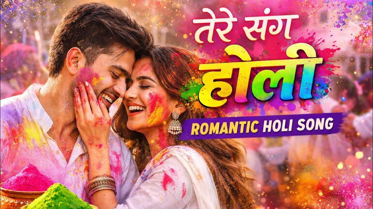 तेरे संग होली – Romantic Holi Song 2026 | प्यार भरी होली गीत