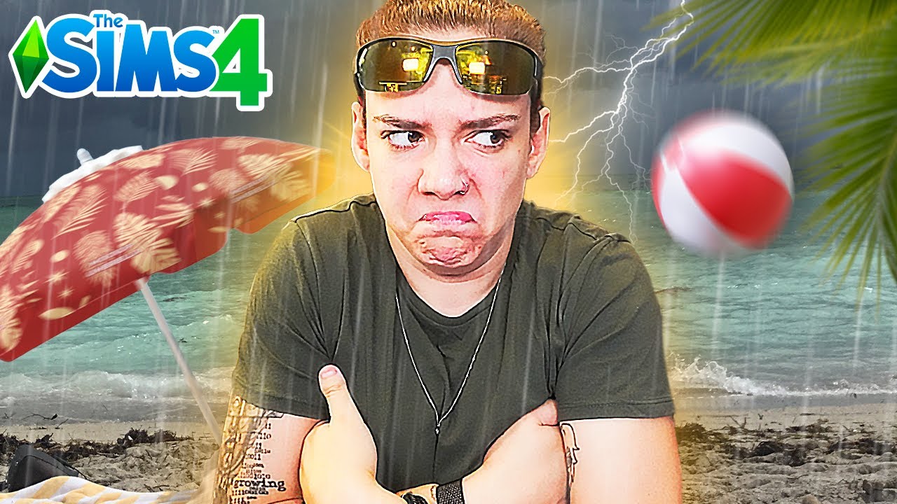 decidi me mudar pra praia e ta TUDO DANDO ERRADO! - The Sims 4 #108