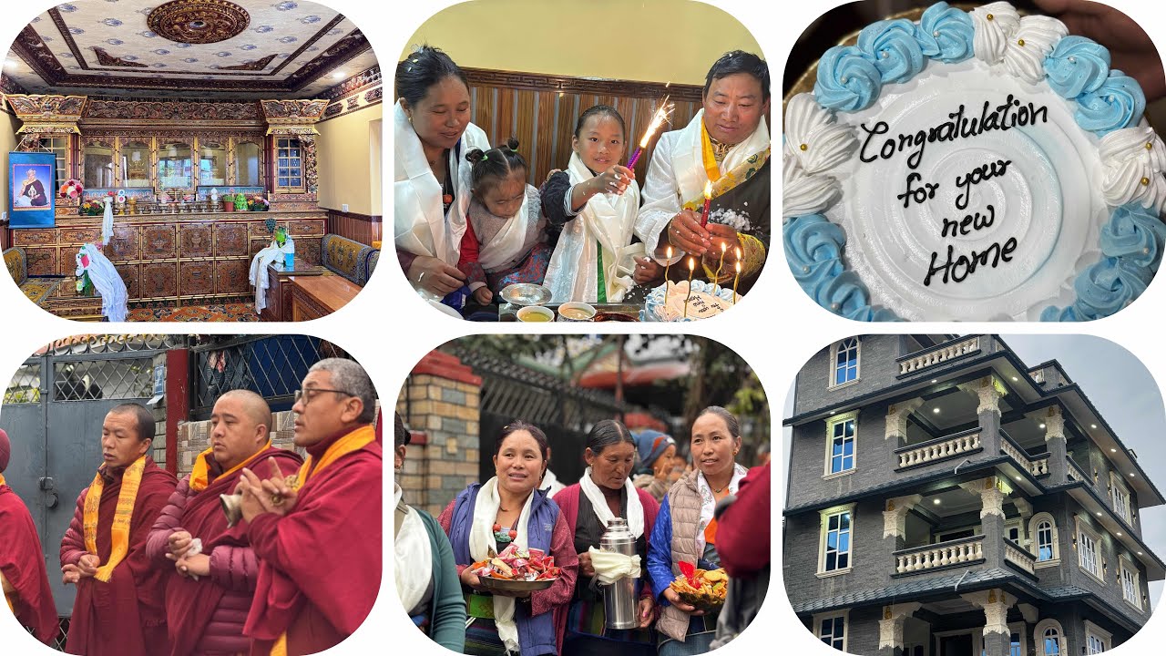 OPENING CEREMONY OF NEW HOUSE ￼( PEMA WANGDI DAI  ) BIG CONGRATULATIONS DAI 